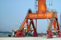 Cảng Nghi Sơn. Ảnh: Đức Thanh