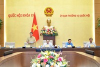 Ủy ban Thường vụ Quốc hội cho ý kiến về dự thảo Nghị quyết.