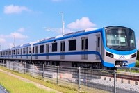Đoàn tàu metro Bến Thành - Suối Tiên chạy thử nghiệm 