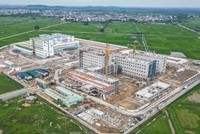 Cơ sở 2 của Bệnh viện Nhi Trung ương và Bệnh viện Phụ sản Trung ương nằm sát nhau. Ảnh: Báo Tiền Phong