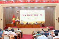 Kỳ họp 29 HĐND tỉnh Quảng Ngãi khóa XIII, nhiệm kỳ 2021 - 2026 diễn ra từ ngày 9 - 11/12.