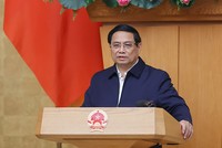 Thủ tướng Phạm Minh Chính chủ trì Phiên họp Kl993 ưu đãi thưởng hấp dẫn chuyên đề về xây dựng Kl992 Tham Gia Ngay tháng 1/2025. Ảnh: Nhật Bắc 