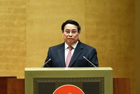 Thủ tướng Kl993 ưu đãi thưởng hấp dẫn Phạm Minh Chính. Ảnh: Nhật Bắc