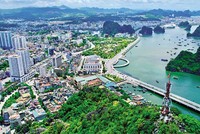 Diện mạo đô thị Quảng Ninh ngày càng xanh, sạch, đẹp và văn minh (Ảnh: Đỗ Phương) 