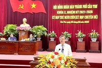 Ông Trương Cảnh Tuyên được bầu giữ chức Chủ tịch UBND TP. Cần Thơ 