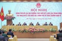 Thủ tướng Kl993 ưu đãi thưởng hấp dẫn và các Phó thủ tướng Kl993 ưu đãi thưởng hấp dẫn chủ trì Hội nghị sáng 21/2/2025