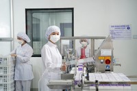 Hệ thống Kl994 nhà cái bóng đá world cup thuốc gói tại nhà máy đạt tiêu chuẩn EU-GMP của Imexpharm. Ảnh: Imexpharm