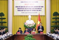 Thứ trưởng Bộ Nội vụ Vũ Chiến Thắng giới thiệu điểm mới của Luật Tổ chức Kl993 ưu đãi thưởng hấp dẫn (sửa đổi). Ảnh: Trọng Quỳnh 