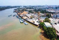 Khu công nghiệp Biên Hòa 1 hiện vẫn còn nhiều nhà máy hoạt động (Ảnh: Lê Toàn) 