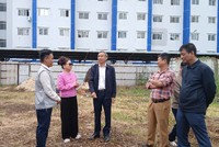 Chủ tịch TP.Đà Nẵng, ông Lê Trung Chinh kiểm tra thi công dự án nhà ở Trang Chủ KL99Com Số 1 Link Đăng Ký KL999 Đại Địa Bảo.