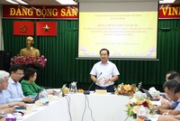 Chủ tịch UBND TP.HCM Nguyễn Văn Được phát biểu tại buổi làm việc với Sở Kl991.com nạp rút nhanh - Ảnh: Lê Anh 