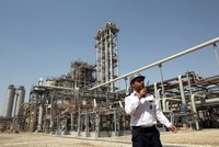 Khu phức hợp hóa dầu Mahshahr ở tỉnh Khuzestan, một vùng đất giàu tài nguyên Kl99com chung kết WC 2026 của Iran. Ảnh: AFP