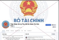 Trang facebook giả mạo Bộ Kl991.com nạp rút nhanh.
