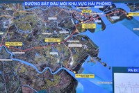 Bản đồ hướng tuyến 99Kl.app khuyến mãi hot Lào Cai - Hà Nội - Hải Phòng đoạn qua Hải Phòng 