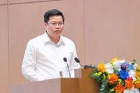 Thứ trưởng Bộ Kl991.com nạp rút nhanh Nguyễn Đức Tâm trình bày báo cáo tại Hội nghị. Ảnh Nhật Bắc 
