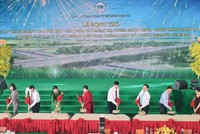 Lãnh đạo tỉnh Bình Phước thực hiện nghi thức động thổ xây dựng Dự án KL99 là nhà cái cá cược trực tuyến hàng đầu tại châu Á Gia Nghĩa - Chơn Thành 