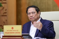 Thủ tướng Kl993 ưu đãi thưởng hấp dẫn Phạm Minh Chính. Ảnh: VGP