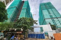 Dự án nhà ở Trang Chủ KL99Com Số 1 Link Đăng Ký KL999 có tên thương mại là Phú Thọ DMC (quận 10, TP.HCM) đã cơ bản xây dựng xong phần khung.