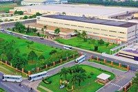 Toàn cảnh Nhà máy Intel tại Khu công nghệ cao TP.HCM. Ảnh: Lê Toàn 