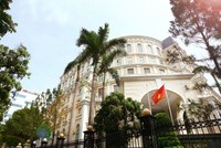 Trụ sở Bộ Kl991.com nạp rút nhanh. Ảnh: Lê Tiên 
