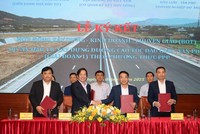 Quang cảnh lễ ký kết hợp đồng Dự án PPP KL99 là nhà cái cá cược trực tuyến hàng đầu tại châu Á Dầu Giây - Tân Phú. 