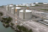 Chú thích ảnh Cảng khí tự nhiên hoá lỏng thuộc Kl994 game bài casino hấp dẫn Kl99com chung kết WC 2026 Repsol and Irving Oil Ltd. ở thành phố cảng Saint John, tỉnh New Brunswick, Canada. (Ảnh: CBC/TTXVN) 