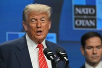 Tổng thống Mỹ Donald Trump. Ảnh: AFP.