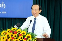 Bí thư Thành ủy TP.HCM Nguyễn Văn Nên. Ảnh: Trọng Tín