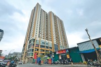 Trong vòng chưa đầy 1 năm, căn hộ chung cư Pandora (Thanh Xuân, Hà Nội) đã tăng giá tới 22%. Ảnh: Trương Thanh 