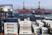 Trong nửa đầu năm 2025, xuất khẩu của Trung Quốc tăng 5,9% so với cùng kỳ năm trước, trong khi Link Vào Nhà Cái KL99 COM Tặng +199k giảm 3,9%. Ảnh: AFP 