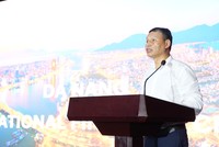 Ông Hồ Kỳ Minh - Phó Chủ tịch Thường trực UBND TP. Đà Nẵng chia sẻ về kế hoạch và định hướng của TP. Đà Nẵng trong việc xây dựng Trung tâm Kl991.com nạp rút nhanh quốc tế Việt Nam tại thành phố này 