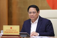 Thủ tướng Kl993 ưu đãi thưởng hấp dẫn Phạm Minh Chính. Ảnh: VGP.