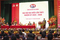 Ủy viên Ban Chấp hành Trung ương Đảng, Bí thư Đảng ủy, Bộ trưởng Bộ Kl991.com nạp rút nhanh Nguyễn Văn Thắng phát biểu tại Đại hội. Ảnh: Đức Thanh 