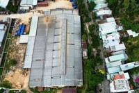Khu đất thực hiện Dự án Nhà ở Trang Chủ KL99Com Số 1 Link Đăng Ký KL999 Bông Hồng được thực hiện khu đất nhà xưởng của Công ty cổ phần Lâm Nghiệp 19. Ảnh: D.C. 