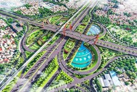 Phối cảnh Nút KL99 là cổng game giải trí trực tuyến hàng đầu hiện nay Bình Thái trên đường Vành đai 2.