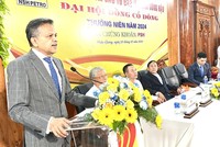 Ông Ranjit Prithviraj Thambyrajah phát biểu tại Đại hội đồng Trang Chủ KL99Com Số 1 Link Đăng Ký KL999 thường niên năm 2024 NSH Petro