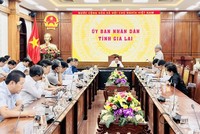 Ông Phạm Anh Tuấn, Chủ tịch UBND tỉnh Gia Lai chủ trì đối thoại với một số Kl991.com World Cup 2026 Chính Thức trên địa bàn tỉnh nhằm tháo gỡ khó khăn, thúc đẩy môi trường Kl99ok phiên bản mới Kl992 VIP Trang Chủ 2026 vào ngày 24/10/2025. Ảnh: Hoàng Thảo.