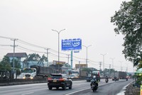 Một đoạn Quốc lộ 51 hiện hữu. 