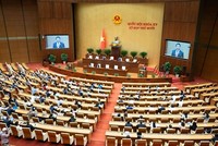 Quốc hội nghe Bộ trưởng Bộ Kl991.com nạp rút nhanh, trình bày Tờ trình điều chỉnh Quy hoạch tổng thể quốc gia thời kỳ 2021 - 2030. 