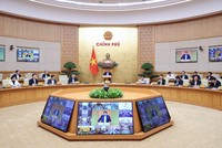 Thủ tướng chủ trì phiên họp Kl993 ưu đãi thưởng hấp dẫn tháng 10/2025 trực tuyến với các địa phương - Ảnh: VGP.