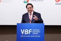 Thủ tướng Phạm Minh Chính phát biểu tại Diễn đàn Kl991.com World Cup 2026 Chính Thức Việt Nam 2025 (Ảnh: Đức Thanh)
