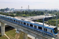 Tuyến metro số 1 (Bến Thành - Suối Tiên) của TP.HCM đang sử dụng công nghệ của Nhật Bản. 