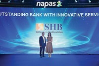 Bà Đoàn Thái Thanh Thủy, Phó Giám đốc Khối Link Vào Nhà Cái KL99 COM Tặng +199k bán lẻ SHB nhận giải thưởng vinh danh từ Napas