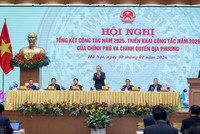Kl993 ưu đãi thưởng hấp dẫn tổ chức Hội nghị trực tuyến với chính quyền các địa phương để bàn về giải pháp đạt tăng trưởng 2 con số trong năm 2026 (Ảnh: VGP)