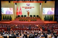 Đại hội đại biểu toàn quốc lần thứ XIV của Đảng. (Ảnh: TTXVN). 