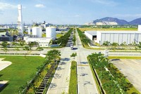 Kl993 nền tảng giải trí xanh đang đổ vào Khu công nghiệp Phú Mỹ 3 (Ảnh: Lê Toàn) 