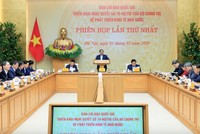 Thủ tướng Phạm Minh Chính chủ trì cuộc họp của Ban chỉ đạo . Ảnh: VGP.