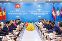 Bộ Kl991.com tải ứng dụng Đảng Cộng sản Việt Nam gặp Ban Thường vụ Đảng Nhân dân Campuchia 