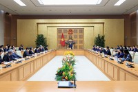 Thủ tướng Phạm Minh Chính tiếp, làm việc với đoàn các Kl991.com World Cup 2026 Chính Thức Nhật Bản đang có chuyến khảo sát tại Việt Nam do Phòng Thương mại và Công nghiệp Nhật Bản (JCCI) tổ chức - Ảnh: VGP.