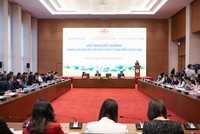 Hội nghị bồi dưỡng dành cho người lần đầu ứng cử đại biểu Quốc hội. Ảnh: quochoi.vn 
